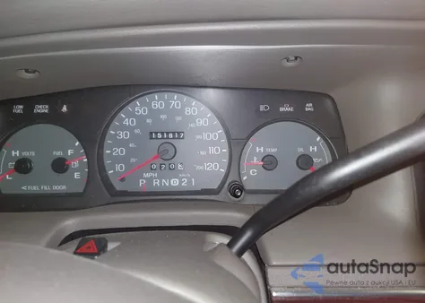 2003 Mercury Grand Marquis Gs z USA, uszkodzony, nr VIN 2MEFM74WX3X700411